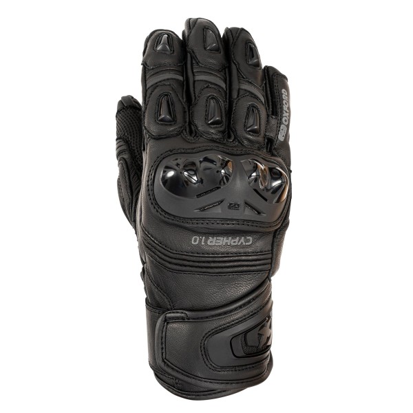 Oxford Oxford Cypher 1.0 Short Leather MS Glove Stealth Blk